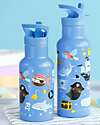 A Little Lovely Company Stainless Steel Drink Bottle - 500 ml - Pirates Thermos Bottles