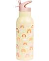 A Little Lovely Company Stainless Steel Drink Bottle - 500 ml - Rainbow Thermos Bottles