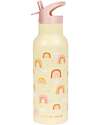 A Little Lovely Company Stainless Steel Drink Bottle - 500 ml - Rainbow Thermos Bottles