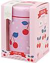 A Little Lovely Company Stainless Steel Food Holder Thermos - 300 ml - Cherries Thermos Bottles
