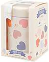 A Little Lovely Company Stainless Steel Food Holder Thermos - 300 ml - Hearts Thermos Bottles