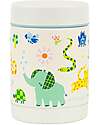 A Little Lovely Company Stainless Steel Food Holder Thermos - 300 ml - Jungle Thermal Containers