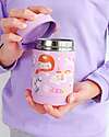 A Little Lovely Company Stainless Steel Food Holder Thermos - 300 ml - Princesses Thermal Containers