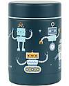 A Little Lovely Company Stainless Steel Food Holder Thermos - 300 ml - Robot Thermos Bottles