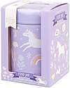 A Little Lovely Company Stainless Steel Food Holder Thermos - 300 ml - Unicorn Dreams Thermal Containers