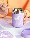 A Little Lovely Company Stainless Steel Food Holder Thermos - 300 ml - Unicorn Dreams Thermal Containers