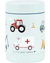 A Little Lovely Company Stainless Steel Food Holder Thermos - 300 ml - Vehicles Thermal Containers