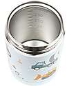 A Little Lovely Company Stainless Steel Food Holder Thermos - 300 ml - Vehicles Thermos Bottles