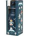 A Little Lovely Company Stainless Steel Insulated Bottle - 350 ml - Robot Thermos Bottles