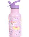 A Little Lovely Company Stainless Steel Insulated Water Bottle - 350 ml - Princesses Thermos Bottles