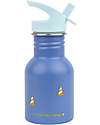 A Little Lovely Company Stainless Steel Insulated Water Bottle - 350 ml - Tractor Thermos Bottles