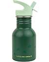 A Little Lovely Company Stainless Steel Water Bottle - 350 ml - Dinosaur Non-Thermal Water Bottles