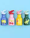 A Little Lovely Company Stainless Steel Water Bottle - 350 ml - Tractor Non-Thermal Water Bottles