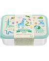A Little Lovely Company Steel Lunch Box - Jungle - 17.5 x 6 x 12.5 cm Snack Boxes