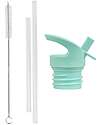 A Little Lovely Company Straw Cap and Pipe Cleaner Kit - Jungle Bottle Accessories