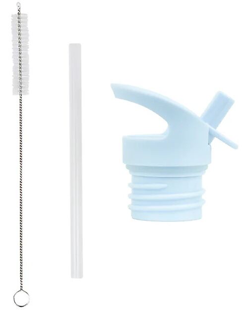 A Little Lovely Company Straw Cap and Pipe Cleaner Kit - Tractor Bottle Accessories