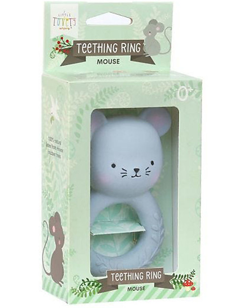 A Little Lovely Company Teething Ring: Mouse Teethers