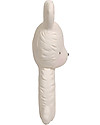 A Little Lovely Company Teething Ring, White Bunny - 100% Natural Rubber Teethers