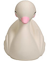 A Little Lovely Company Teething Toy, White Swan - 100% Natural Rubber Teethers