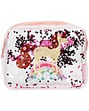A Little Lovely Company Toiletry Bag Glitter - Horse Makeup Bags and Pouches