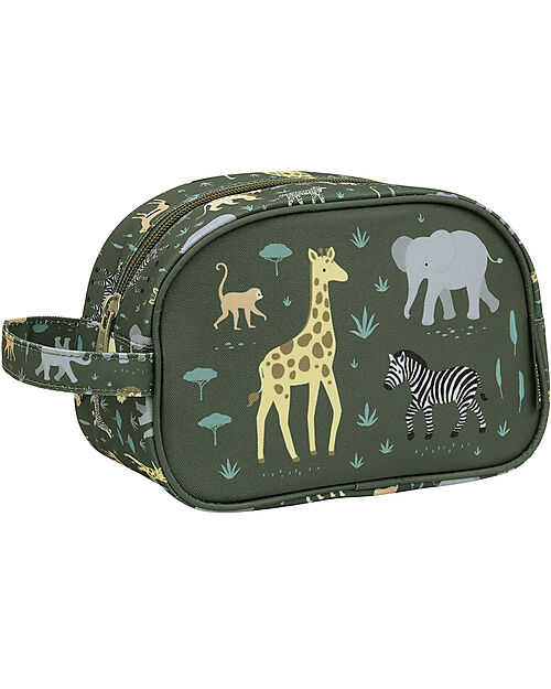 A Little Lovely Company Toiletry Bag - Savanna - 20.5 x 14 x 9.5 cm Pencil Cases