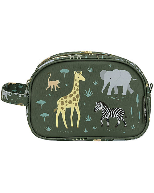 A Little Lovely Company Toiletry Bag - Savanna - 20.5 x 14 x 9.5 cm Pencil Cases
