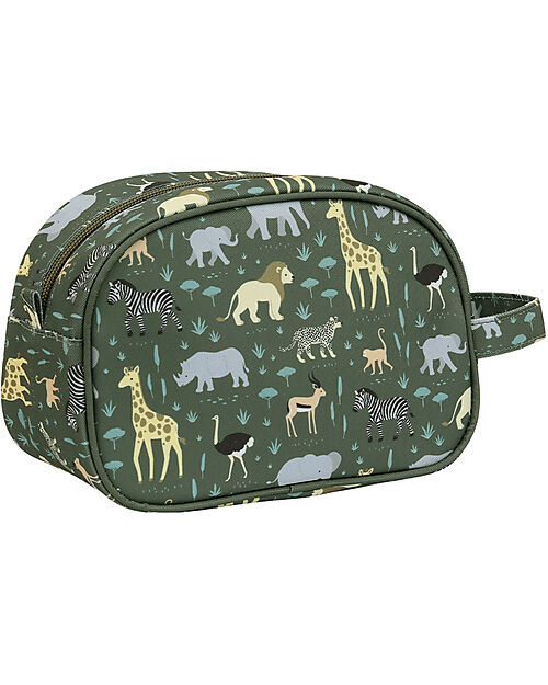 A Little Lovely Company Toiletry Bag - Savanna - 20.5 x 14 x 9.5 cm Pencil Cases