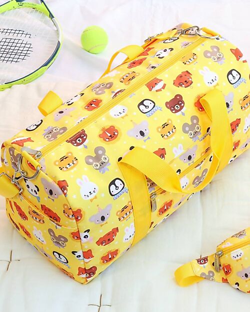 A Little Lovely Company Travel Bag - Animal friends - Cabin Size 46x25x22.5cm Travel Bags