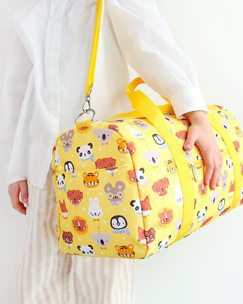 A Little Lovely Company Travel Bag - Animal friends - Cabin Size 46x25x22.5cm Travel Bags