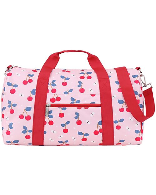A Little Lovely Company Travel Bag - Cherries - Cabin Size 46x25x22.5cm Travel Bags