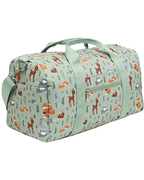 A Little Lovely Company Travel bag - Forest Friends - 46 x 25 x 22.5 cm Travel Bags