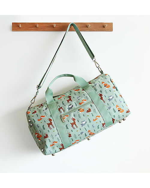 A Little Lovely Company Travel bag - Forest Friends - 46 x 25 x 22.5 cm Travel Bags
