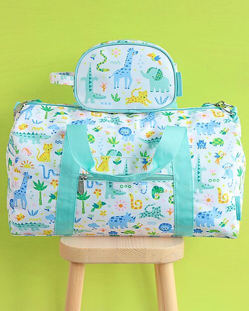 A Little Lovely Company Travel Bag - Jungle - Cabin Size 46x25x22.5cm Travel Bags