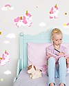 A Little Lovely Company Wall Stickers -Unicorn Gold - 28 Stickers Thermal Containers