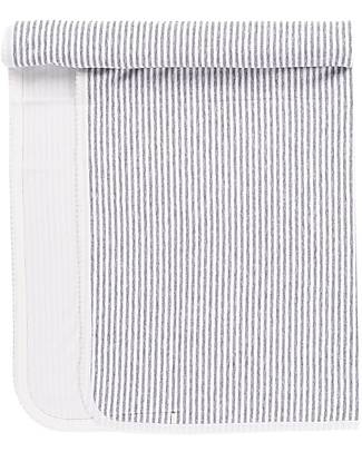 A Muffin in the Oven Muffin Super Soft Blanket - Grey Stripes - 100% Pima Cotton Swaddles