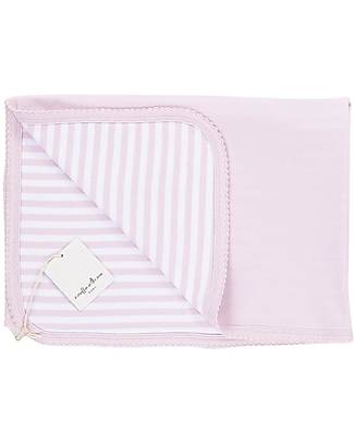 A Muffin in the Oven Muffin Super Soft Blanket - Pink Stripes - 100% Pima Cotton Swaddles