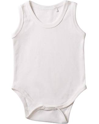 A Muffin in the Oven Rib Onesie Set with No Sleeves - Pack of 2 - 100% Pima Cotton Short Sleeves Bodies