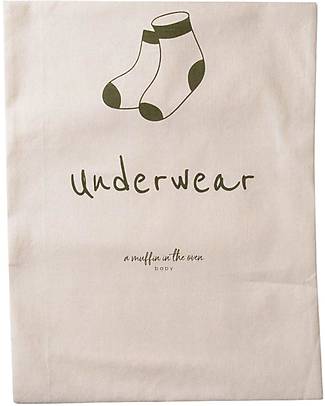 A Muffin in the Oven Travel Bag - Underwear - Cotton Travel Bags