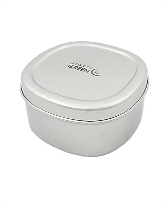 A Slice of Green Bundi Container - Stainless Steel null