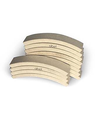 Abel Abel Wooden Blocks Mini Rewood - 12 Pieces - Natural Wooden Blocks and Construction Sets