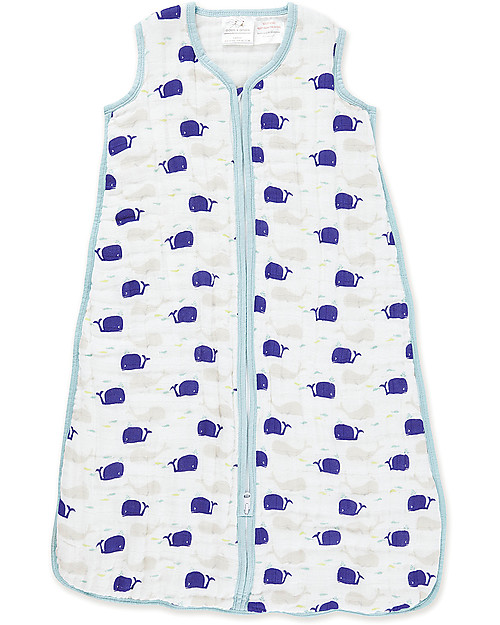 Aden & Anais High Seas Cozy Plus™ Sleeping Bag 1.7 TOG - Cotton Muslin (for even the coldest nights!) Sleeping Bags