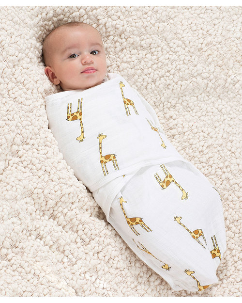 Aden Anais Jungle Jam Easy Swaddle™ 100% Cotton Muslin unisex