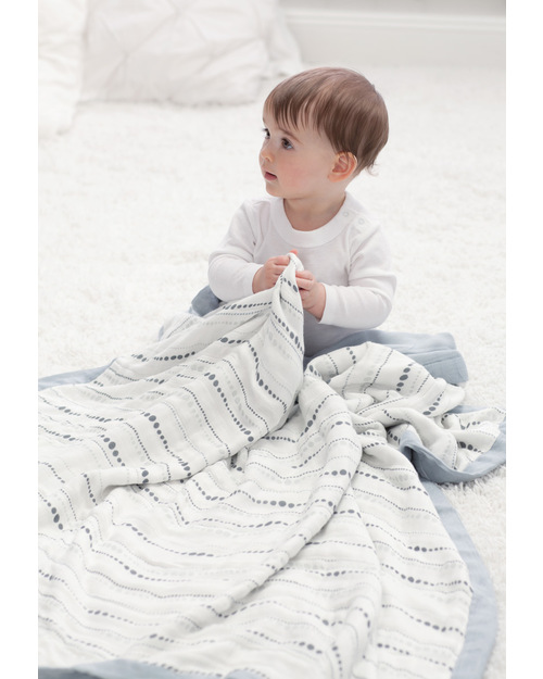 Aden Anais Moonlight Beads Reversible Bamboo Dream Blanket 100 Bamboo Muslin versatile and elegant unisex bambini