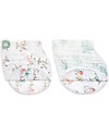 Aden & Anais Set of 2 Burpy Bibs® - Disney Lion King - 100% Cotton Muslin Burpy Bibs