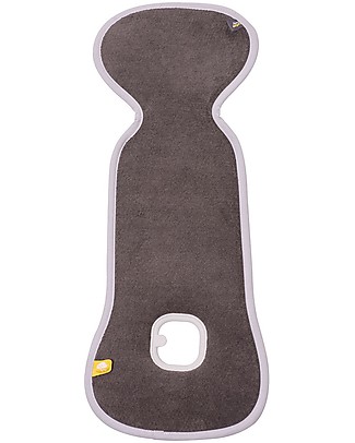 AeroMoov Universal Breathable Air Layer for Car Seats Group 0, Charcoal Grey - Organic cotton Car Seat Accessories