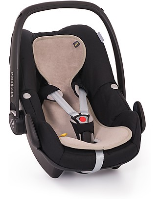 AeroMoov Universal Breathable Air Layer for Car Seats Group 0, Sand - Organic cotton Car Seat Accessories