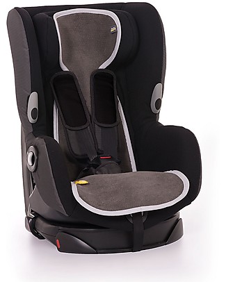 AeroMoov Universal Breathable Air Layer for Car Seats Group 1, Charcoal Grey - Organic cotton Car Seat Accessories