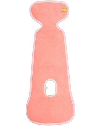 AeroMoov Universal Breathable Air Layer for Car Seats Group 1, Flamingo Pink - Organic cotton Car Seat Accessories