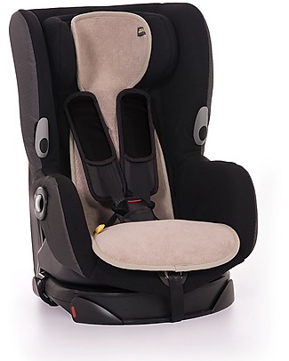 AeroMoov Universal Breathable Air Layer for Car Seats Group 1, Sand - Organic cotton Car Seat Accessories