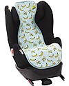 AeroMoov Universal Breathable Air Layer for Car Seats Group 2/3, Bananas - Organic cotton Car Seat Accessories